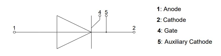 Applikations-Schaltungsdiagramm - Infineon Technologies T14/T17 1.600-V-Phasensteuerungs-Thyristoren